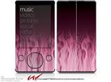 Fire Flames Pink - Decal Style skin fits Zune 80/120GB  (ZUNE SOLD SEPARATELY)