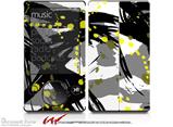 Abstract 02 Yellow - Decal Style skin fits Zune 80/120GB  (ZUNE SOLD SEPARATELY)