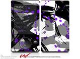 Abstract 02 Purple - Decal Style skin fits Zune 80/120GB  (ZUNE SOLD SEPARATELY)