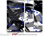 Abstract 02 Blue - Decal Style skin fits Zune 80/120GB  (ZUNE SOLD SEPARATELY)