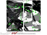 Abstract 02 Green - Decal Style skin fits Zune 80/120GB  (ZUNE SOLD SEPARATELY)