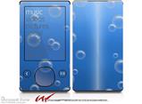 Bubbles Blue - Decal Style skin fits Zune 80/120GB  (ZUNE SOLD SEPARATELY)