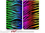 Rainbow Zebra - Decal Style skin fits Zune 80/120GB  (ZUNE SOLD SEPARATELY)