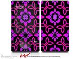 Pink Floral - Decal Style skin fits Zune 80/120GB  (ZUNE SOLD SEPARATELY)