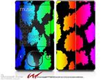 Rainbow Leopard - Decal Style skin fits Zune 80/120GB  (ZUNE SOLD SEPARATELY)