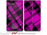 Pink Plaid - Decal Style skin fits Zune 80/120GB  (ZUNE SOLD SEPARATELY)