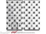 Kearas Daisies Black on White - Decal Style skin fits Zune 80/120GB  (ZUNE SOLD SEPARATELY)