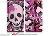 Pink Skull - Decal Style skin fits Zune 80/120GB  (ZUNE SOLD SEPARATELY)