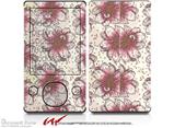 Flowers Pattern 23 - Decal Style skin fits Zune 80/120GB  (ZUNE SOLD SEPARATELY)