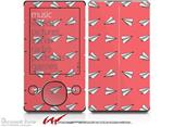 Paper Planes Coral - Decal Style skin fits Zune 80/120GB  (ZUNE SOLD SEPARATELY)