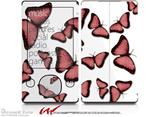 Butterflies Pink - Decal Style skin fits Zune 80/120GB  (ZUNE SOLD SEPARATELY)