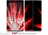 Lightning Red - Decal Style skin fits Zune 80/120GB  (ZUNE SOLD SEPARATELY)