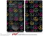 Kearas Peace Signs Black - Decal Style skin fits Zune 80/120GB  (ZUNE SOLD SEPARATELY)