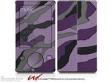 Camouflage Purple - Decal Style skin fits Zune 80/120GB  (ZUNE SOLD SEPARATELY)