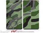 Camouflage Green - Decal Style skin fits Zune 80/120GB  (ZUNE SOLD SEPARATELY)