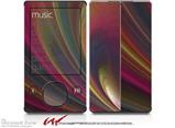 Fractal Curv - Decal Style skin fits Zune 80/120GB  (ZUNE SOLD SEPARATELY)