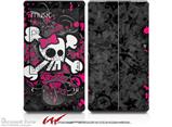 Girly Skull Bones - Decal Style skin fits Zune 80/120GB  (ZUNE SOLD SEPARATELY)