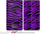 Purple Zebra - Decal Style skin fits Zune 80/120GB  (ZUNE SOLD SEPARATELY)