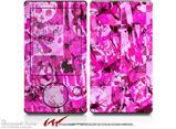 Pink Plaid Graffiti - Decal Style skin fits Zune 80/120GB  (ZUNE SOLD SEPARATELY)