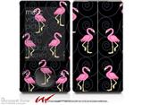 Flamingos on Black - Decal Style skin fits Zune 80/120GB  (ZUNE SOLD SEPARATELY)