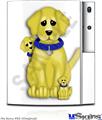 Sony PS3 Skin - Puppy Dogs on White
