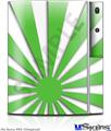 Sony PS3 Skin - Rising Sun Japanese Green