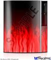 Sony PS3 Skin - Fire Flames Red