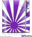 Sony PS3 Skin - Rising Sun Japanese Purple