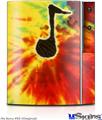 Sony PS3 Skin - Tie Dye Music Note 100