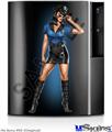 Sony PS3 Skin - Police Dept Pin Up Girl