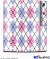 Sony PS3 Skin - Argyle Pink and Blue