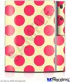 Sony PS3 Skin - Kearas Polka Dots Pink On Cream