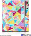 Sony PS3 Skin - Brushed Geometric