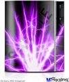 Sony PS3 Skin - Lightning Purple