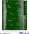 Sony PS3 Skin - Holly Leaves on Green