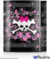 Sony PS3 Skin - Pink Bow Skull