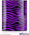 Sony PS3 Skin - Purple Zebra