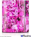 Sony PS3 Skin - Pink Plaid Graffiti