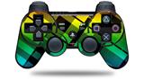 Sony PS3 Controller Decal Style Skin - Rainbow Plaid (CONTROLLER NOT INCLUDED)