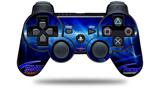 Sony PS3 Controller Decal Style Skin - SNS Crystal Blue (CONTROLLER NOT INCLUDED)