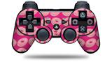 Sony PS3 Controller Decal Style Skin - Donuts Hot Pink Fuchsia (CONTROLLER NOT INCLUDED)