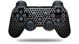 Sony PS3 Controller Decal Style Skin - Mesh Metal Hex 02 (CONTROLLER NOT INCLUDED)
