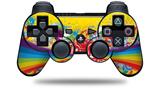 Sony PS3 Controller Decal Style Skin - Rainbow Music (CONTROLLER NOT INCLUDED)