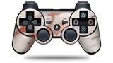 Sony PS3 Controller Decal Style Skin - Rose Gold Gilded Marble (CONTROLLER NOT INCLUDED)