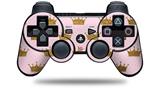 Sony PS3 Controller Decal Style Skin - Golden Crown (CONTROLLER NOT INCLUDED)