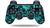 Sony PS3 Controller Decal Style Skin - Peppered Flower (CONTROLLER NOT INCLUDED)
