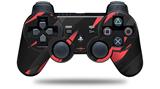 Sony PS3 Controller Decal Style Skin - Jagged Camo Coral (CONTROLLER NOT INCLUDED)
