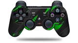 Sony PS3 Controller Decal Style Skin - Jagged Camo Green (CONTROLLER NOT INCLUDED)