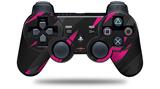 Sony PS3 Controller Decal Style Skin - Jagged Camo Hot Pink (CONTROLLER NOT INCLUDED)