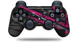 Sony PS3 Controller Decal Style Skin - Baja 0014 Hot Pink (CONTROLLER NOT INCLUDED)